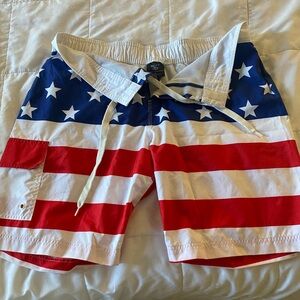 !! ‘MERICA MENS SWIM TRUNKS !!